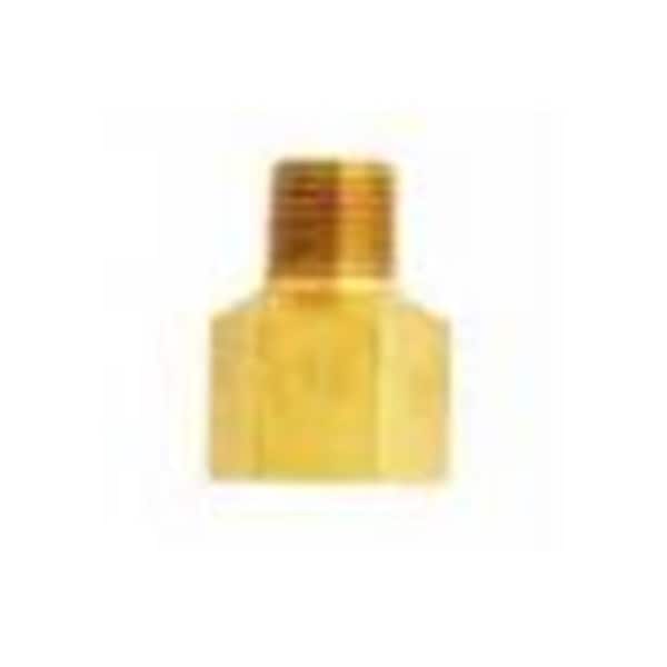 Milton Brass Adapter Npt Female 0.38 x Male 0.25 in. MI653-2 - main